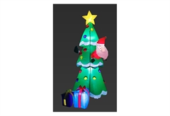 Χριστουγεννιάτικο Φουσκωτό Xmas Tree Μ70xΠ50xΥ122cm