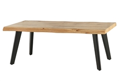 Τραπέζι Homefit Urban New Μελί M110xΠ60xΥ42cm