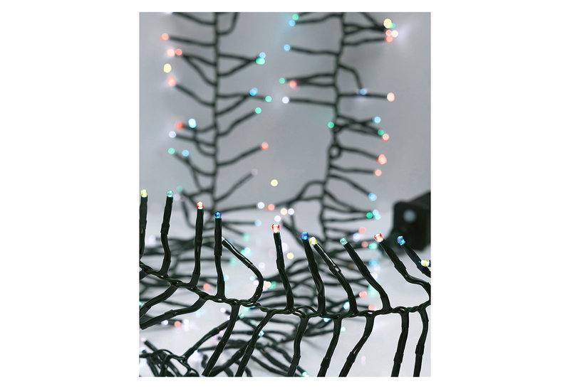 Χριστουγεννιάτικα Λαμπάκια 588LED Ρεύματος Jingle Joy Lights Πολύχρωμο 550cm