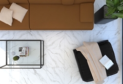 Γρανιτοπλακάκι Carrara Beauty 60x60cm Λευκό