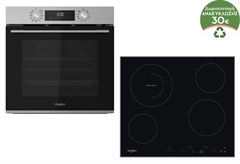 Whirlpool AKT 8601 IX & OMK58RU1X Σετ Εντοιχισμού