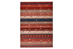 Χαλί Polcarpet Kazak Frieze Soft 90x60cm (724 RED)