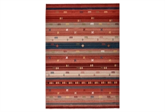 Χαλί Polcarpet Kazak Frieze Soft 140x70cm (724 RED)