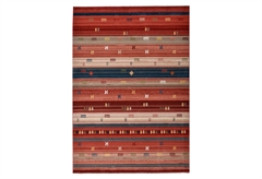 Χαλί Polcarpet Kazak Frieze Soft 200x140cm (724 RED)