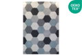 Χαλί Bioafrol Bordeaux Kids 150x80cm (PUZZLE GREY BLUE)