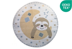 Χαλί Bioafrol Bordeaux Kids Φ160cm (LITTLE BEAR CREAM)