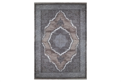 Χαλί Bioafrol Brilliant 150x80cm (BRI336 GREY CREAM)