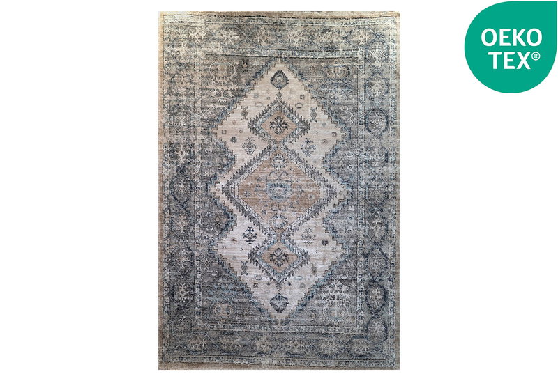 Χαλί Bioafrol Arosa 140x67cm (ARO632 BEIGE GREY)