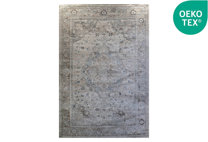 Χαλί Bioafrol Arosa 140x67cm (ARO615 CREAM GREY)