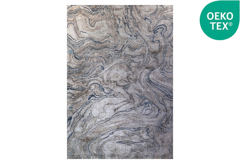 Χαλί Bioafrol Arosa 140x67cm (ARO605 CREAM BLUE)