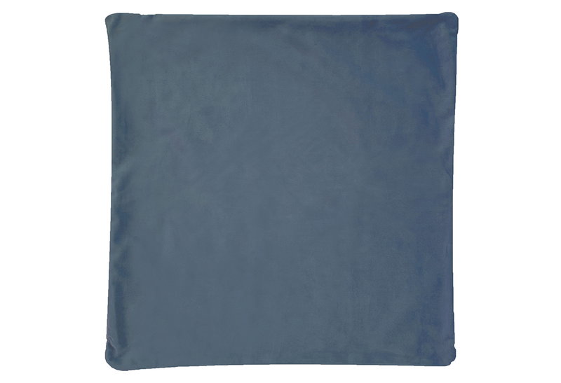 Διακοσμητικό Μαξιλαρι Velvet 45x45cm Μπλε
