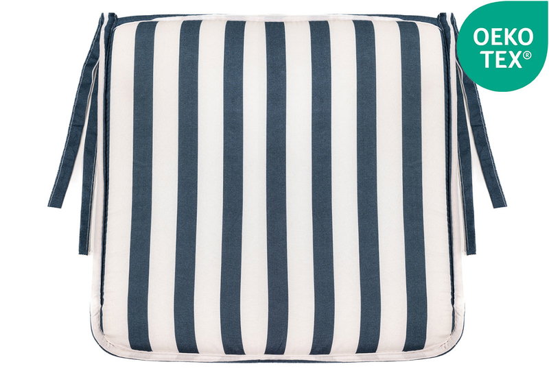 Μαξιλάρι Καρέκλας Διακοσμητικό Zakartex Stripes 40x40cm