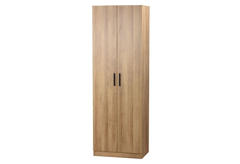 Ντουλάπα Ρούχων Δίφυλλη Storas Μ60xΠ40xΥ180cm Σονόμα