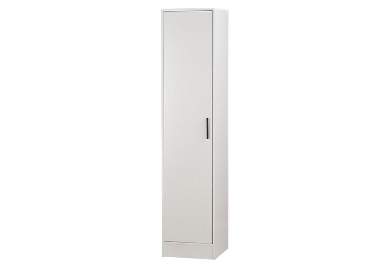 Ντουλάπα Ρούχων Μονόφυλλη Storas Μ40xΠ40xΥ180cm Λευκή