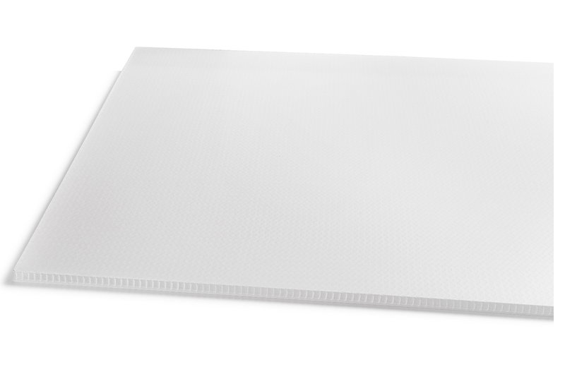 Φύλλο Πολυπροπυλένιο Polimark Alveopan 100x200cm Λευκό 10.8mm