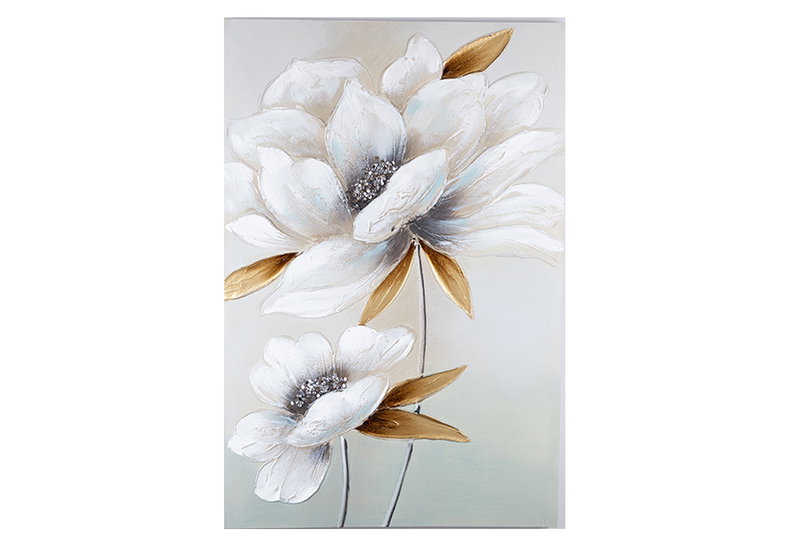 Καμβάς Λαδιού Eurolamp Gold Camelia 90x60cm