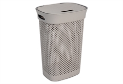 Καλάθι Απλύτων Dea Home Wοolly 60lt Γκρι