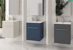 Έπιπλο Μπάνιου Drop Groovy 40cm Γκρι