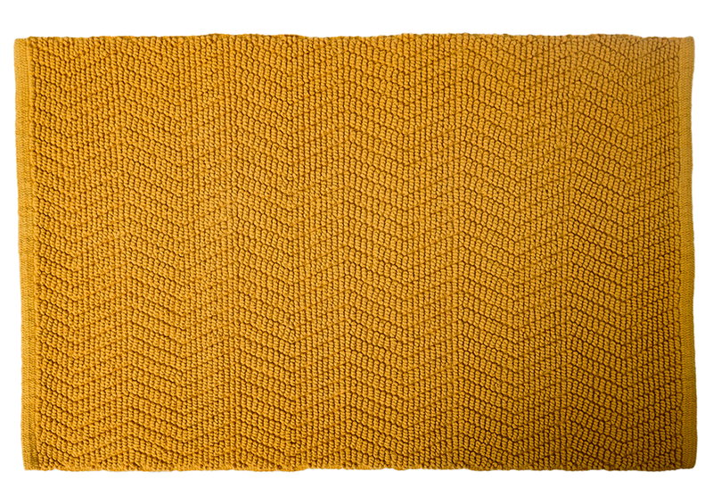 Χαλάκι Μπάνιου Rainbow Ellia 80x50cm Κίτρινο
