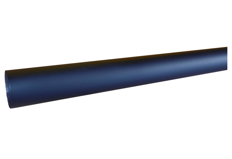 Κουρτινόβεργα Central Home Φ28mm 160cm Μαύρη Ματ