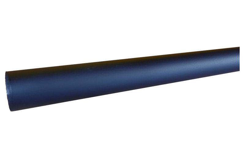 Κουρτινόβεργα Central Home Φ28mm 200cm Μαύρη Ματ