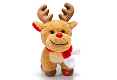 Ελαφάκι με Ελληνικά Κάλαντα 19cm