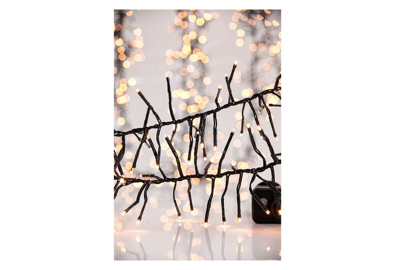 Χριστουγεννιάτικα Λαμπάκια 588LED Ρεύματος Jingle Joy Lights Θερμό Λευκό 550cm