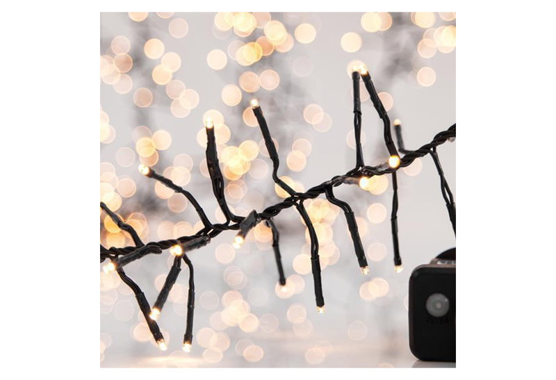 Χριστουγεννιάτικα Λαμπάκια 768LED Ρεύματος Jingle Joy Lights Θερμό Λευκό 700cm