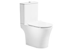 Σετ Λεκάνης Icon Rimless Οριζόντιας Αποχέτευσης