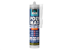 Σφραγιστικό Πολυμέρες Bison Polymax 280ml Διάφανο/Γκρι