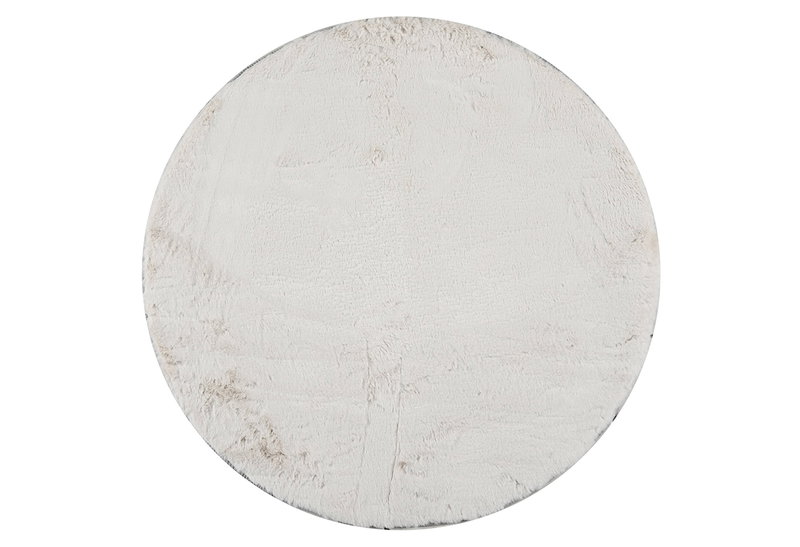 Χαλάκι Polcarpet Foam Rabbit Φ100cm Ασημί