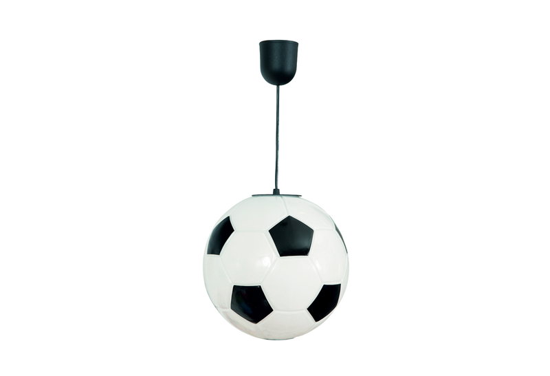 Κρεμαστό Φωτιστικό Gallis Μπάλα Football Μαύρη