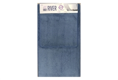 Σετ Χαλάκια Μπάνιου Dizas River Μπλε 2τμχ