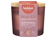 Αρωματικό Κερί Bolsius True Joy Φ6.6x8.3cm Floral Blessings