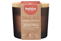 Αρωματικό Κερί Bolsius True Joy Φ6.6x8.3cm Oriental Softness