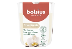 Αρωματικό Κερί Bolsius True Scents Φ8x7.3cm Vanilla