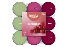 Σετ Αρωματικά Ρεσώ Bolsius Basic Cranberry 18τμχ