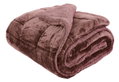 Κουβερτοπάπλωμα Διπλό Ionion Flannel Sherpa 240x220cm Dusty Rose