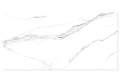 Πλακάκι Δαπέδου Πορσελανάτο Calacatta Silver Carving 60x120cm Λευκό