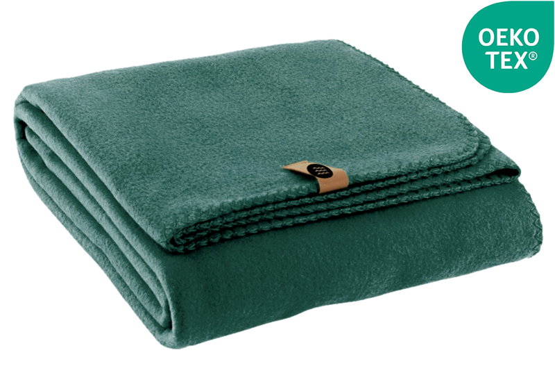 Κουβέρτα Fleece Μονή Ionion Dark Petrol 220x150cm