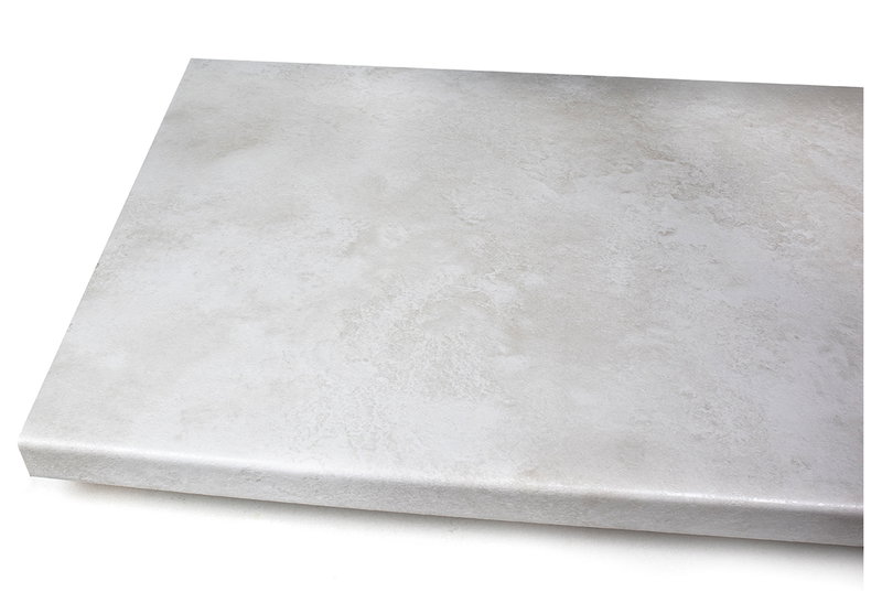 Πάγκος Κουζίνας Alfa Wood Ceramic Μπεζ 05063 Μορφή U Κοπή