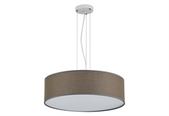 Κρεμαστό Φωτιστικό Home Lighting Cozy 3xE27 Φ50cm Καφέ