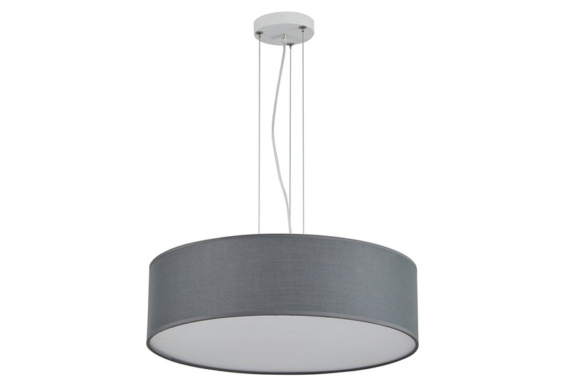Κρεμαστό Φωτιστικό Home Lighting Cozy 3xE27 Φ50cm Γκρι