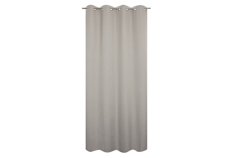 Κουρτίνα Θερμομονωτική JBY Creation Oeil Blackout 240x135cm Taupe με Τρουκς