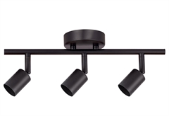 Σποτ Τριπλό Φos_Μe Irma GU10 Μαύρο