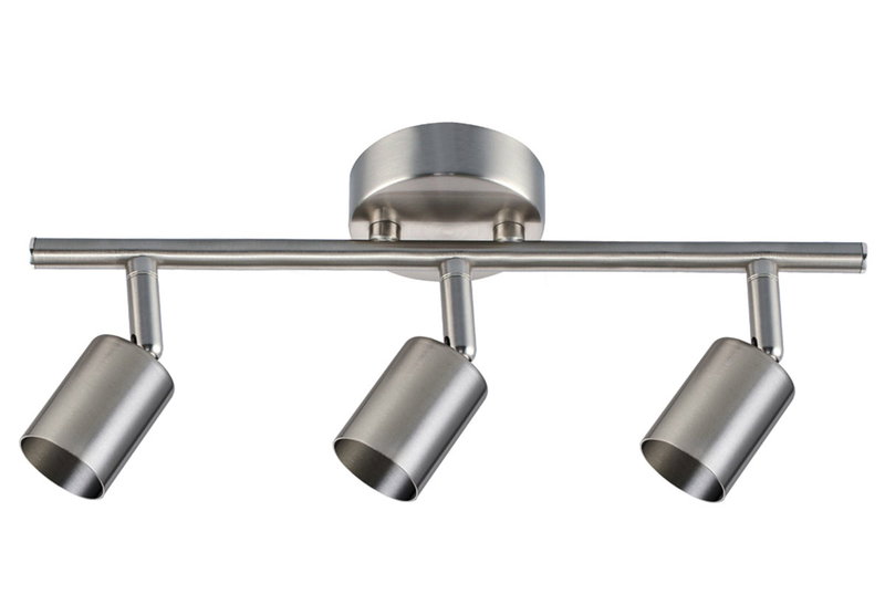 Σποτ Τριπλό Φos_Μe Irma GU10 Satin Nickel