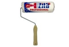 Ρολό Βαφής Zita Professional 18cm με Φυσική Γούνα για Ριπολίνες/Πλαστικά Χρώματα