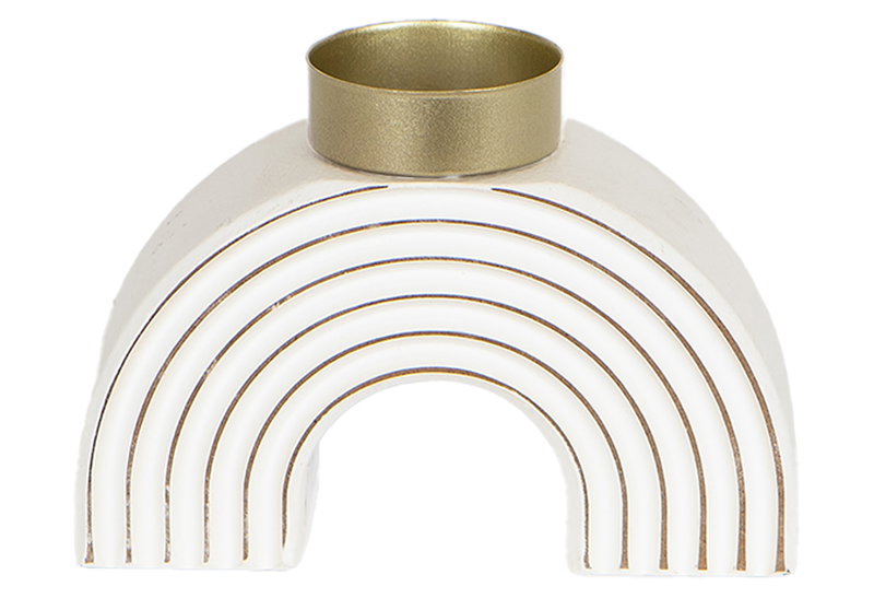 Κηροπήγιο με Μεταλλική Βάση Eurolamp 10.5cm