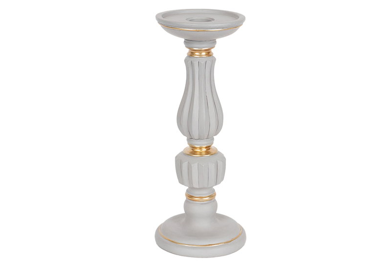 Κηροπήγιο με Μεταλλική Βάση Eurolamp 25cm