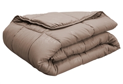 Πάπλωμα Μονό Easy Home Colours 230x160cm Taupe